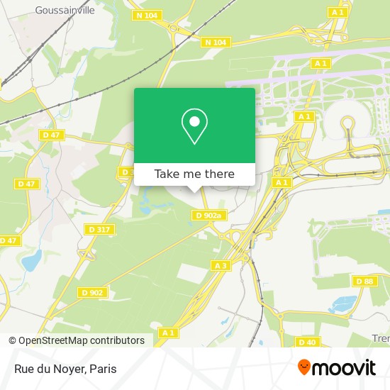 Mapa Rue du Noyer