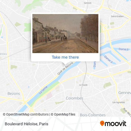 Boulevard Héloïse map