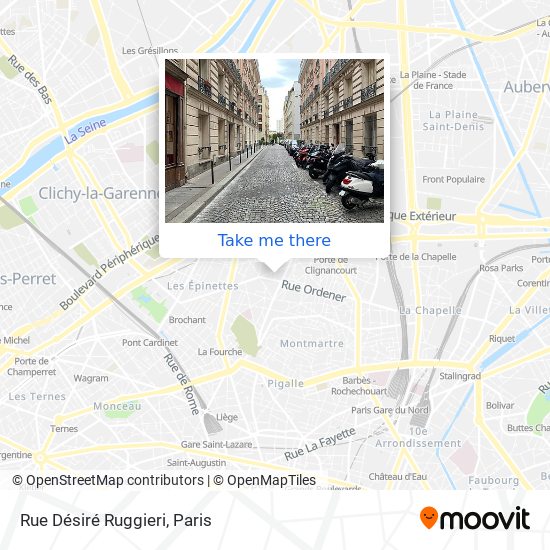 Rue Désiré Ruggieri map