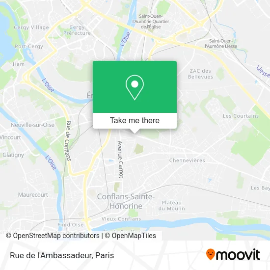 Rue de l'Ambassadeur map