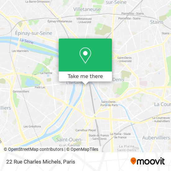 22 Rue Charles Michels map