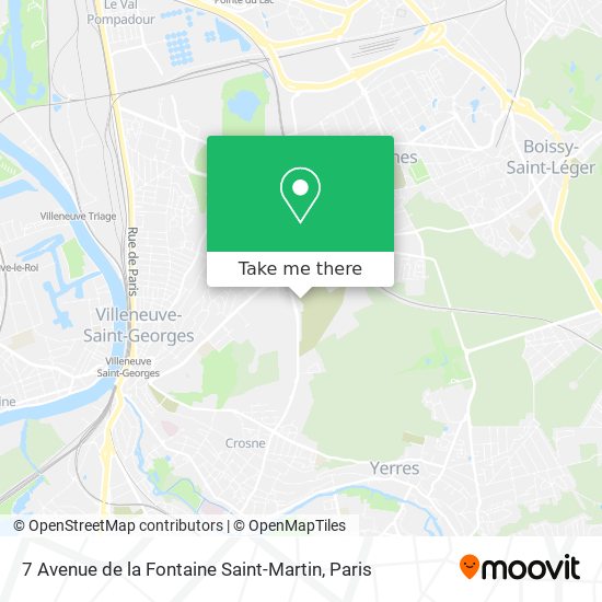 7 Avenue de la Fontaine Saint-Martin map