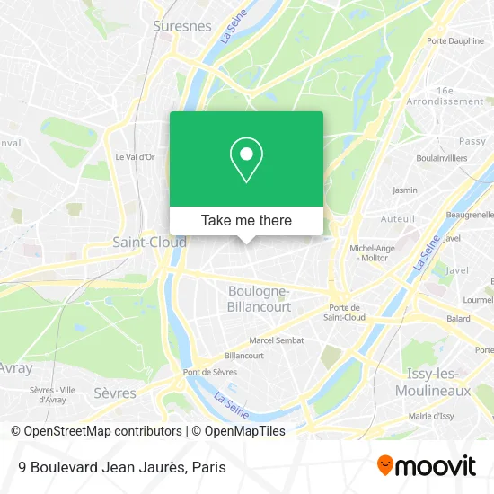 9 Boulevard Jean Jaurès map