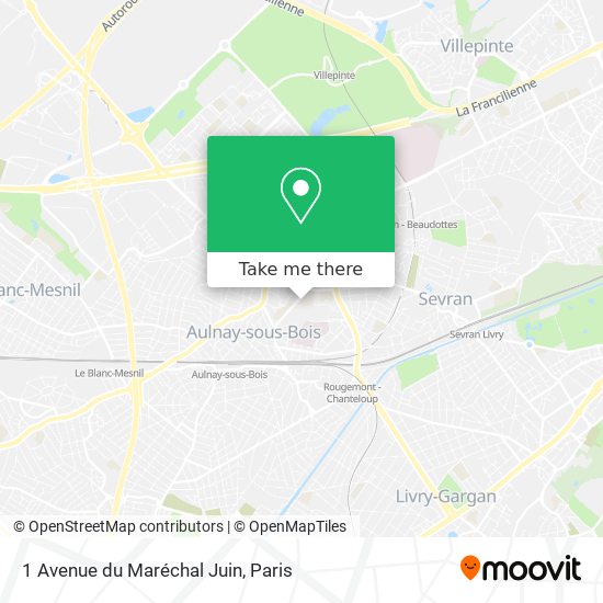 1 Avenue du Maréchal Juin map