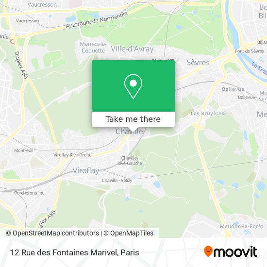 12 Rue des Fontaines Marivel map