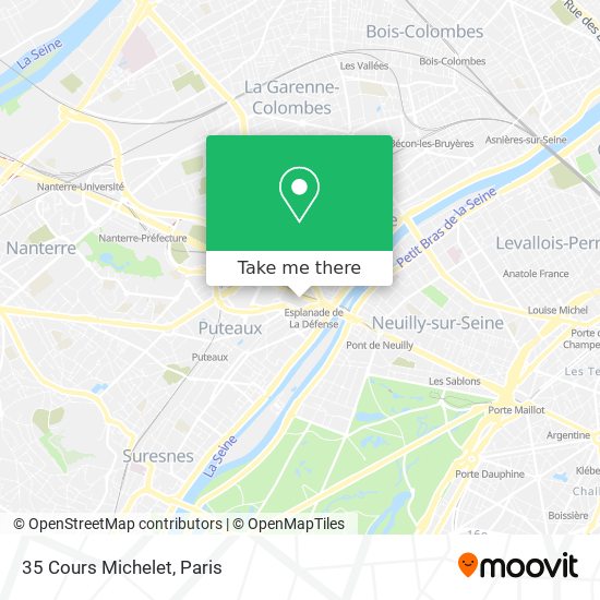 35 Cours Michelet map