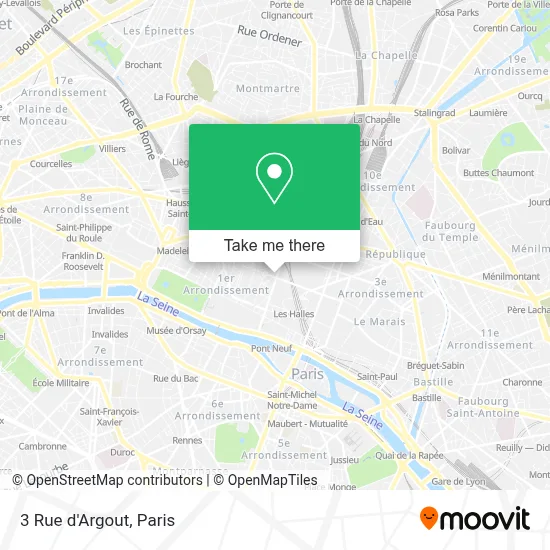 3 Rue d'Argout map