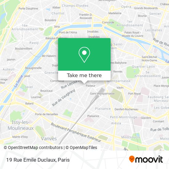 19 Rue Emile Duclaux map