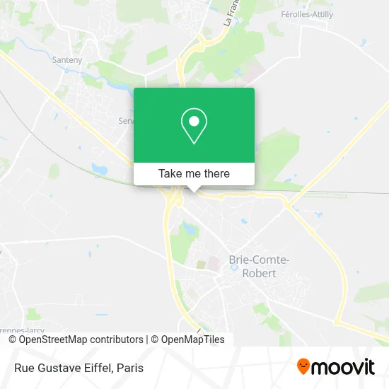Rue Gustave Eiffel map