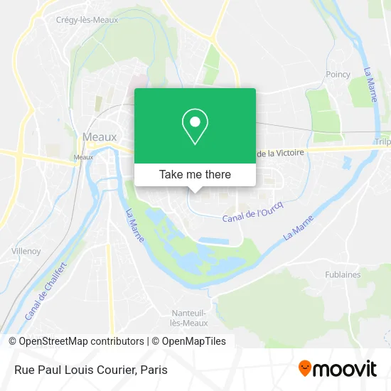 Rue Paul Louis Courier map
