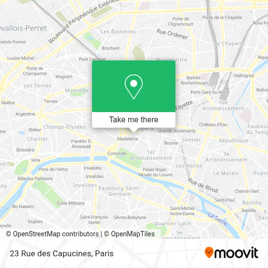 23 Rue des Capucines map