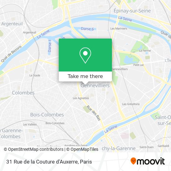 31 Rue de la Couture d'Auxerre map