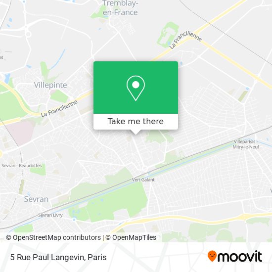 5 Rue Paul Langevin map