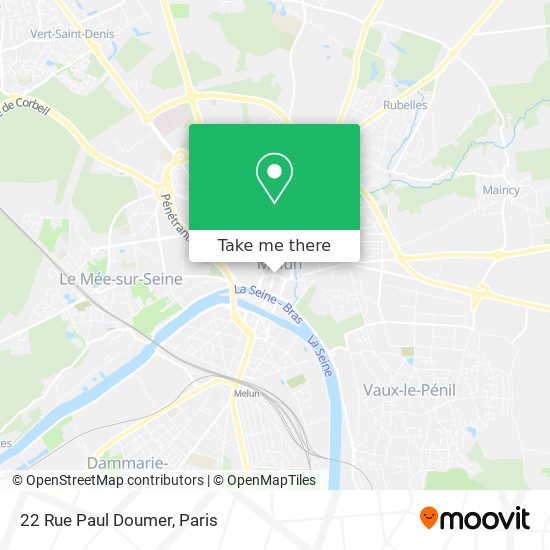 22 Rue Paul Doumer map