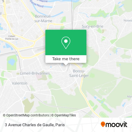 3 Avenue Charles de Gaulle map