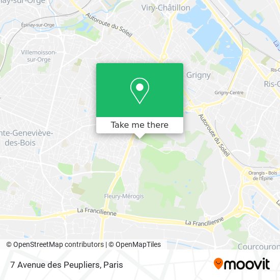 7 Avenue des Peupliers map