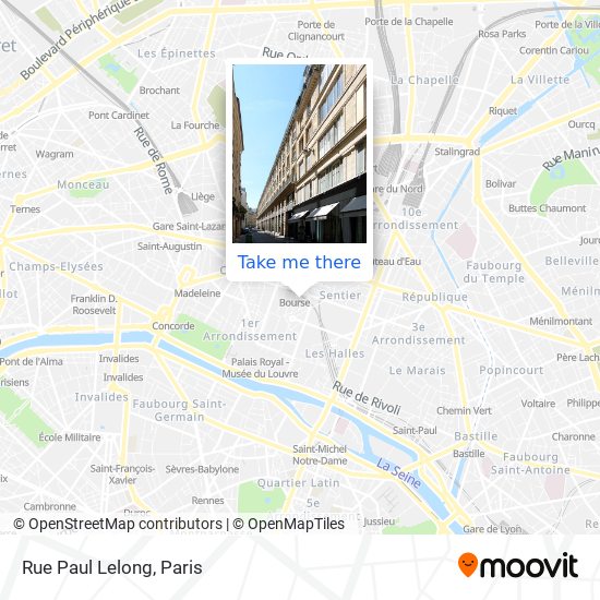 Rue Paul Lelong map
