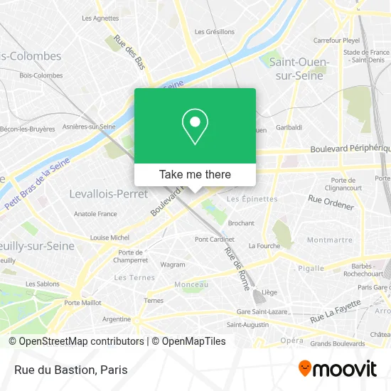 Rue du Bastion map