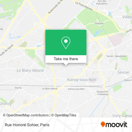 Rue Honoré Sohier map