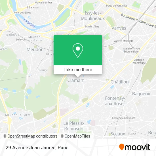 29 Avenue Jean Jaurès map
