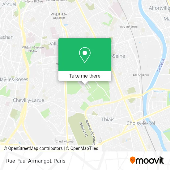 Rue Paul Armangot map