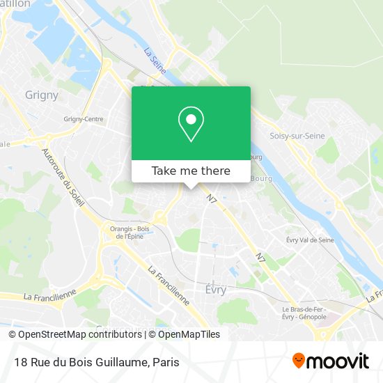 18 Rue du Bois Guillaume map