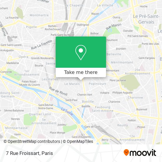 7 Rue Froissart map