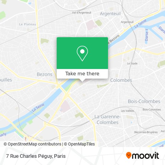 Mapa 7 Rue Charles Péguy