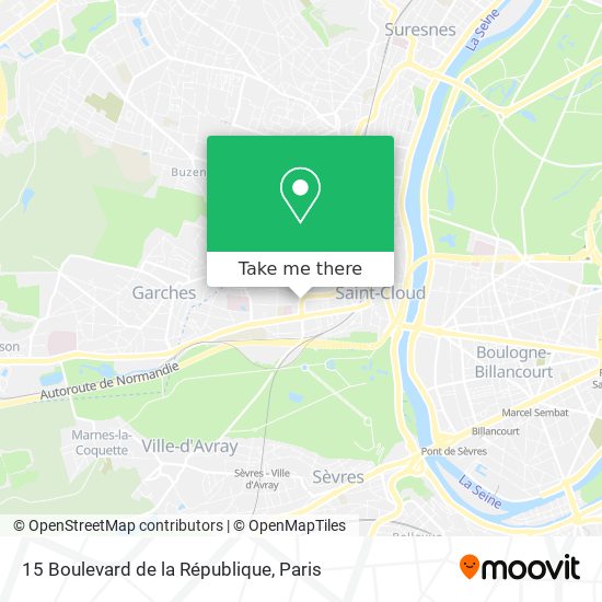 15 Boulevard de la République map