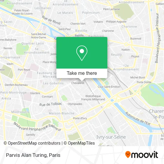 Parvis Alan Turing map