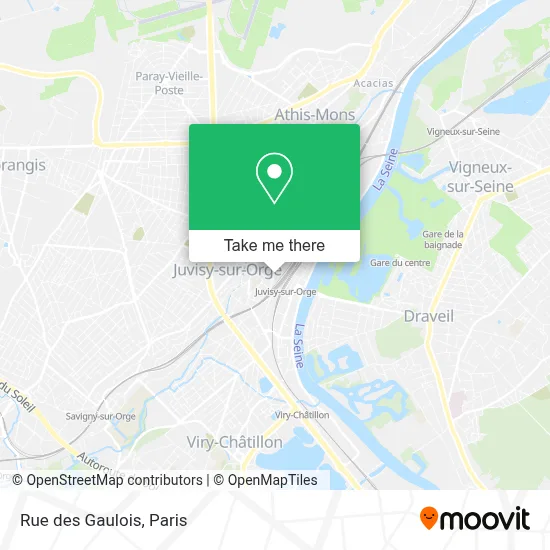 Rue des Gaulois map