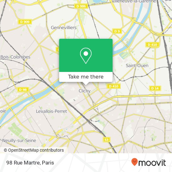 98 Rue Martre map