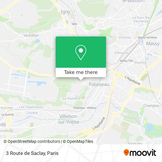 3 Route de Saclay map