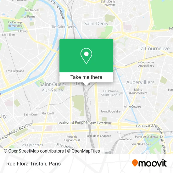 Rue Flora Tristan map