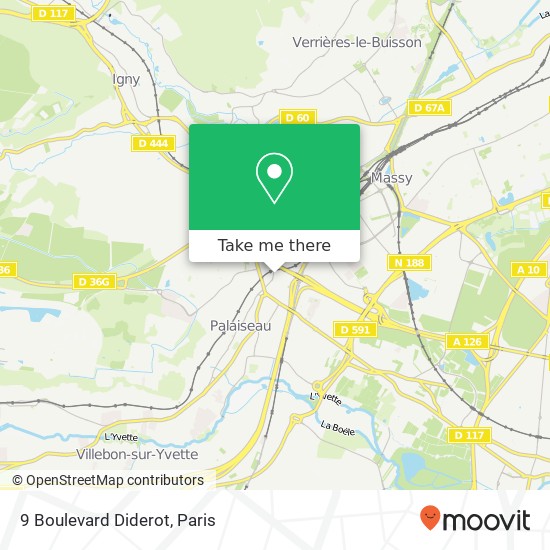 9 Boulevard Diderot map