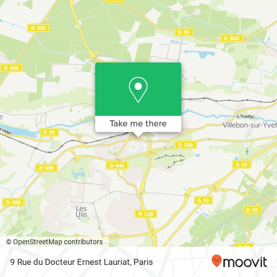 9 Rue du Docteur Ernest Lauriat map