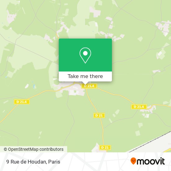 9 Rue de Houdan map