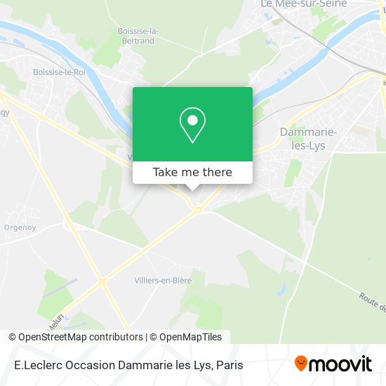 Mapa E.Leclerc Occasion Dammarie les Lys