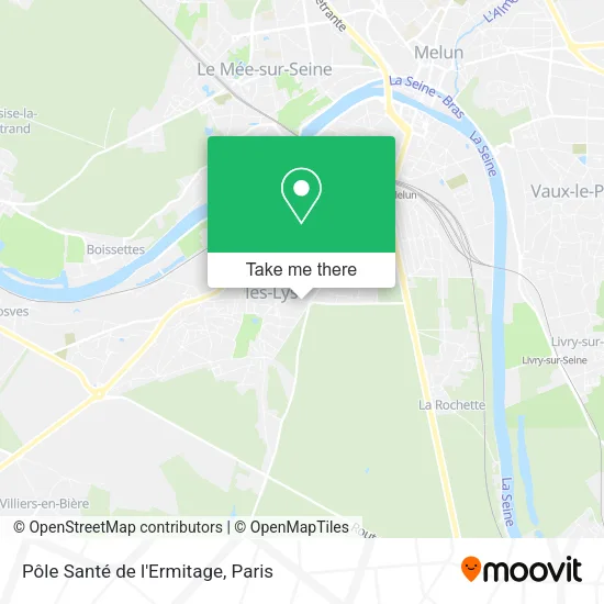 Pôle Santé de l'Ermitage map