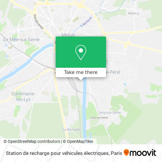 Mapa Station de recharge pour véhicules électriques