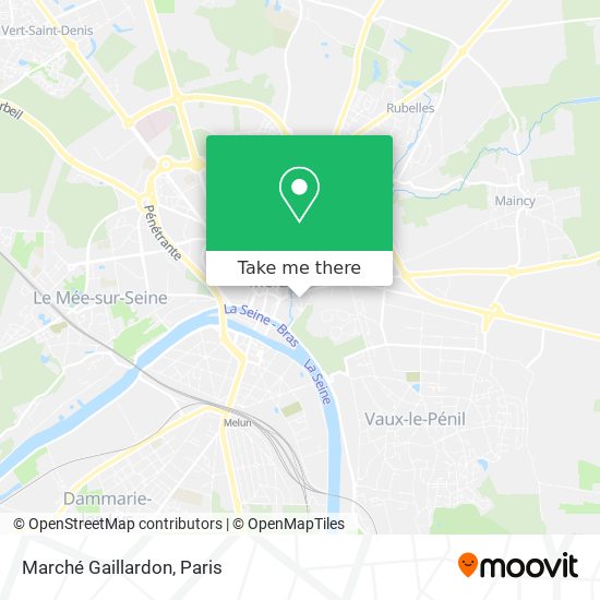 Marché Gaillardon map