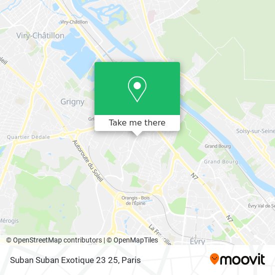 Suban Suban Exotique 23 25 map