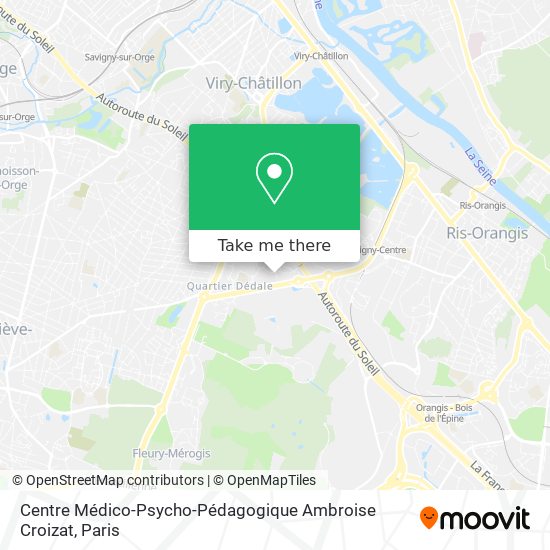 Centre Médico-Psycho-Pédagogique Ambroise Croizat map