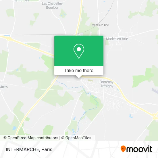 INTERMARCHÉ map