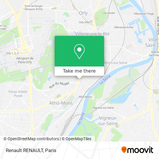 Renault RENAULT map