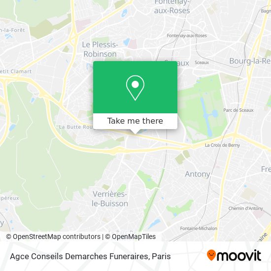 Agce Conseils Demarches Funeraires map