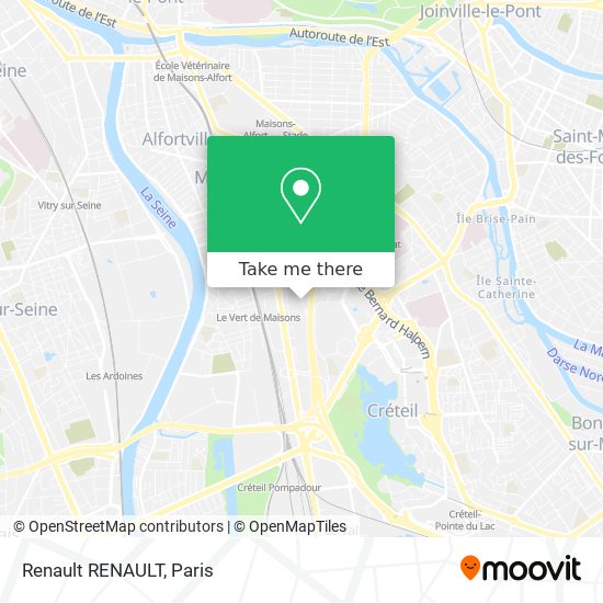 Renault RENAULT map