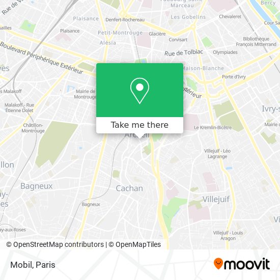 Mobil map