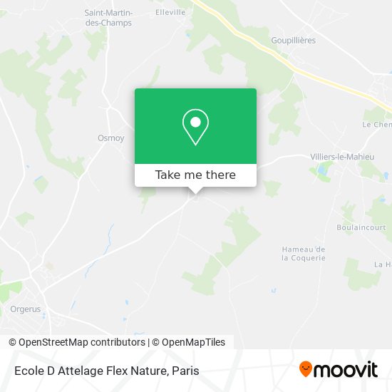 Ecole D Attelage Flex Nature map