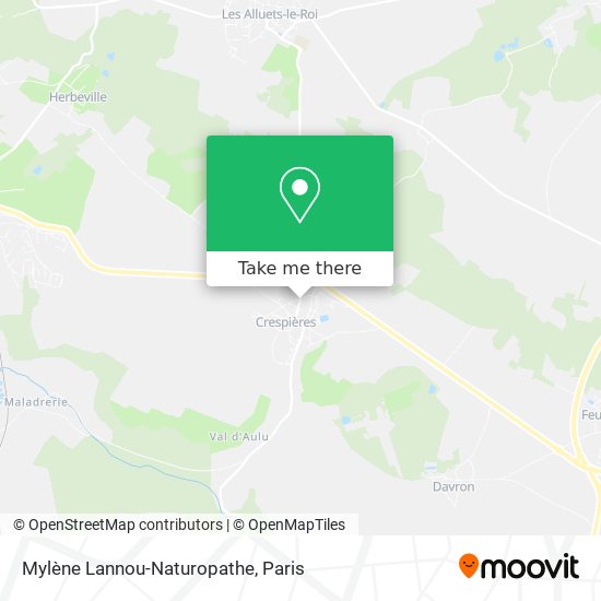 Mylène Lannou-Naturopathe map